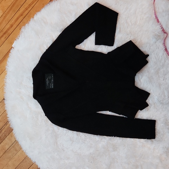 ALL Saints 100% wool Sancia jacket in black - Picture 2 of 13